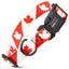 Dogline Biothane Printed Flag Dog Collar with Quick Release Buckle Dogline