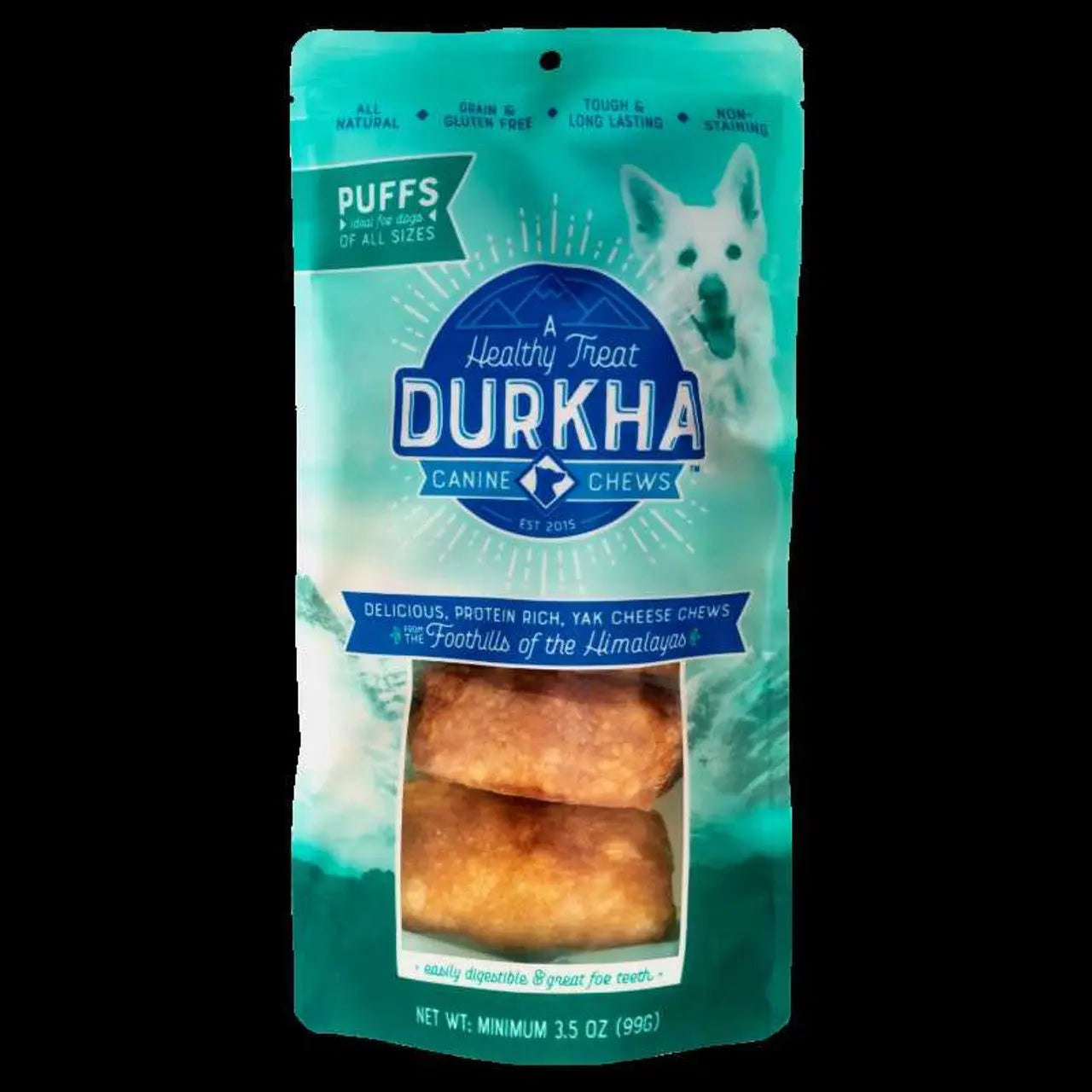 Durkha Himalayan Cheese Chew Puffs Dog Treat Durkha
