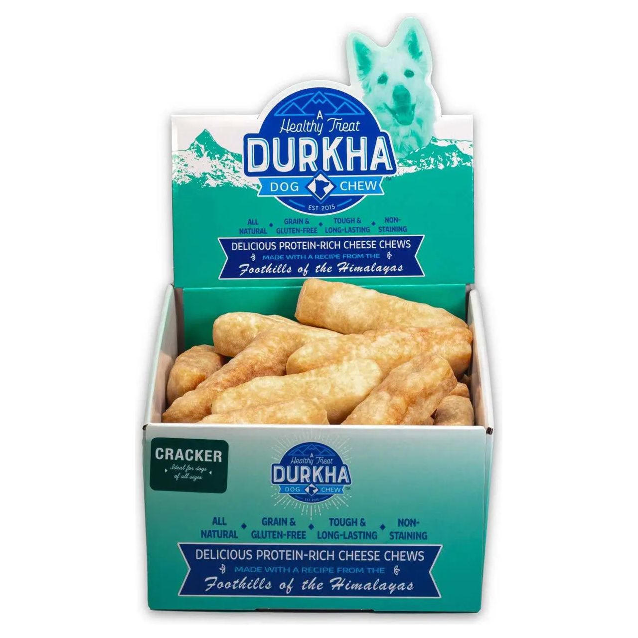 Durkha Himalayan Yak Cheese Crackers Dog Treat Durkha