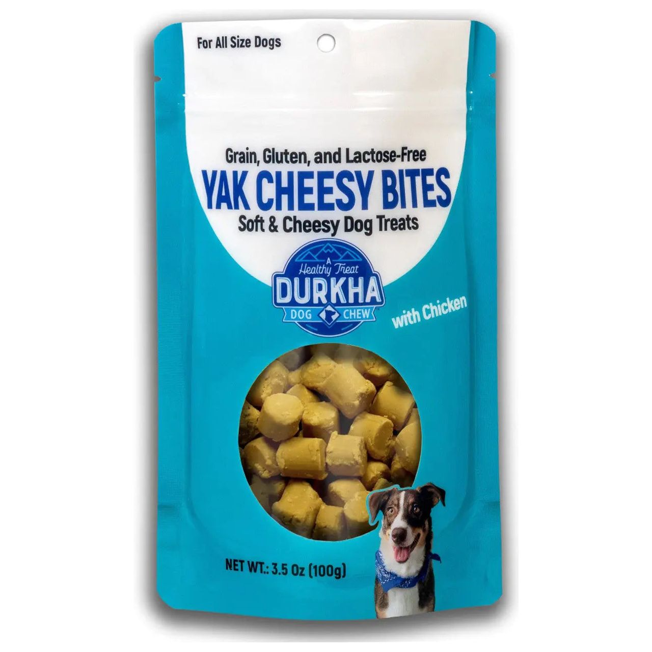 Durkha Yak Cheesy Bites Training Dog Treat 3.5oz Durkha