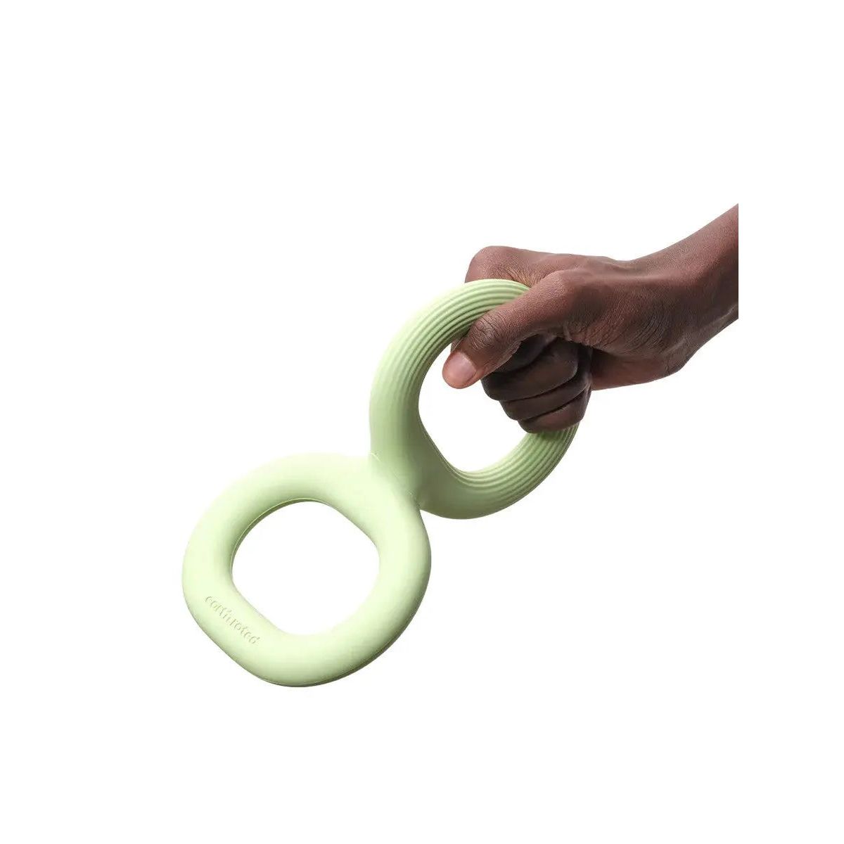 Earth Rated Dog Tug Toy Green Rubber Earth Rated