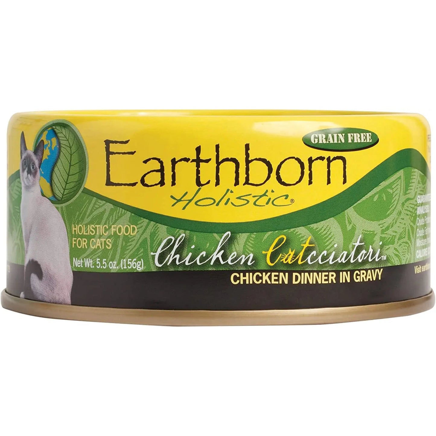 Earthborn Holistic Grain Free Chicken Catcciatori Wet Cat Food Earthborn Holistic