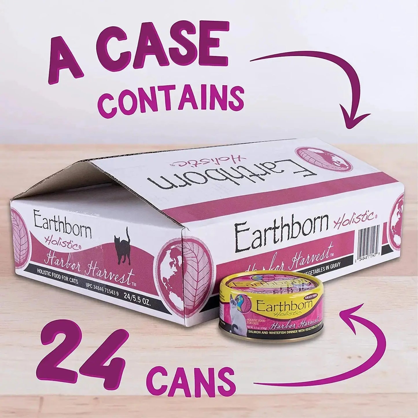 Earthborn Holistic Grain Free Harbor Harvest Wet Cat Food Earthborn Holistic