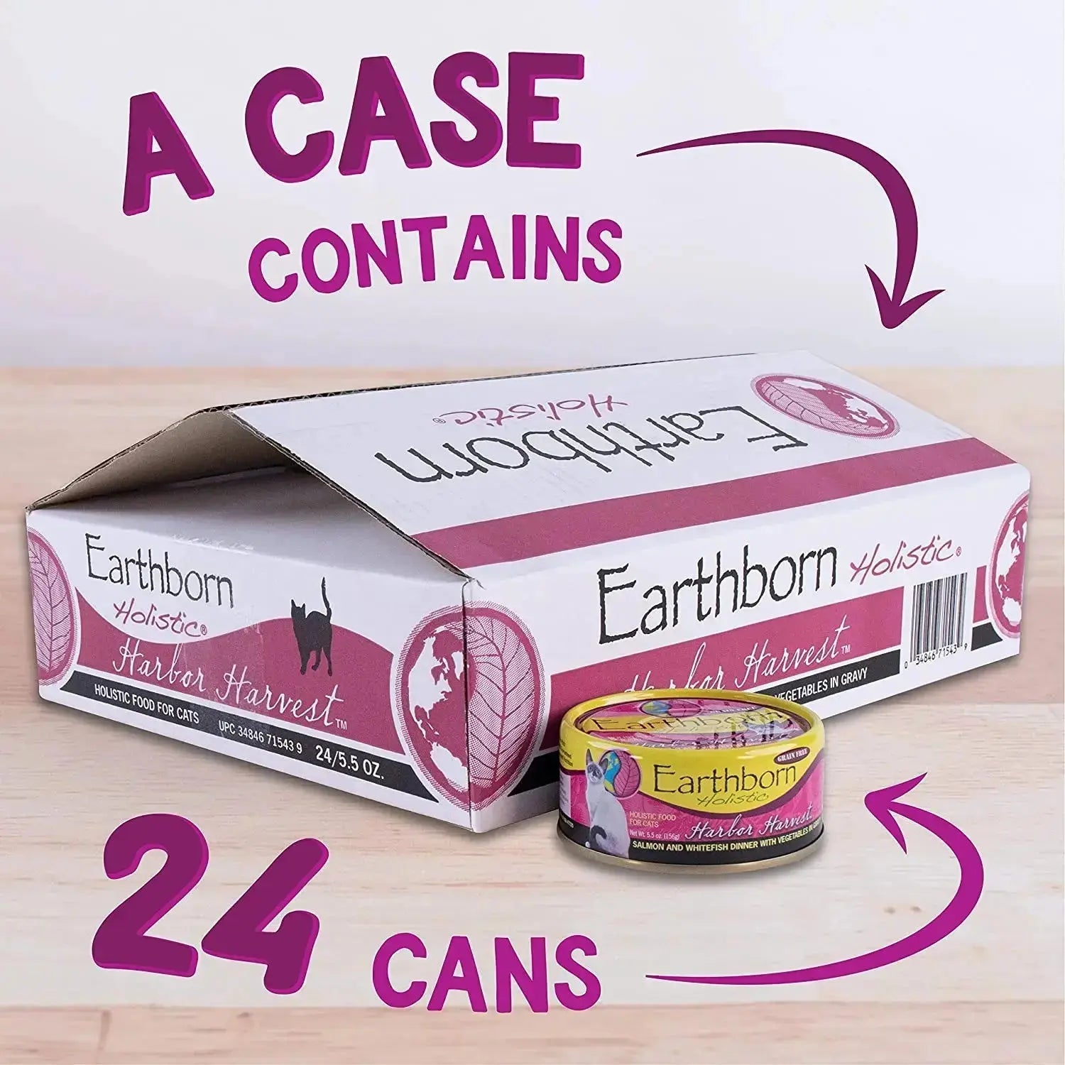 Earthborn Holistic Grain Free Harbor Harvest Wet Cat Food Earthborn Holistic