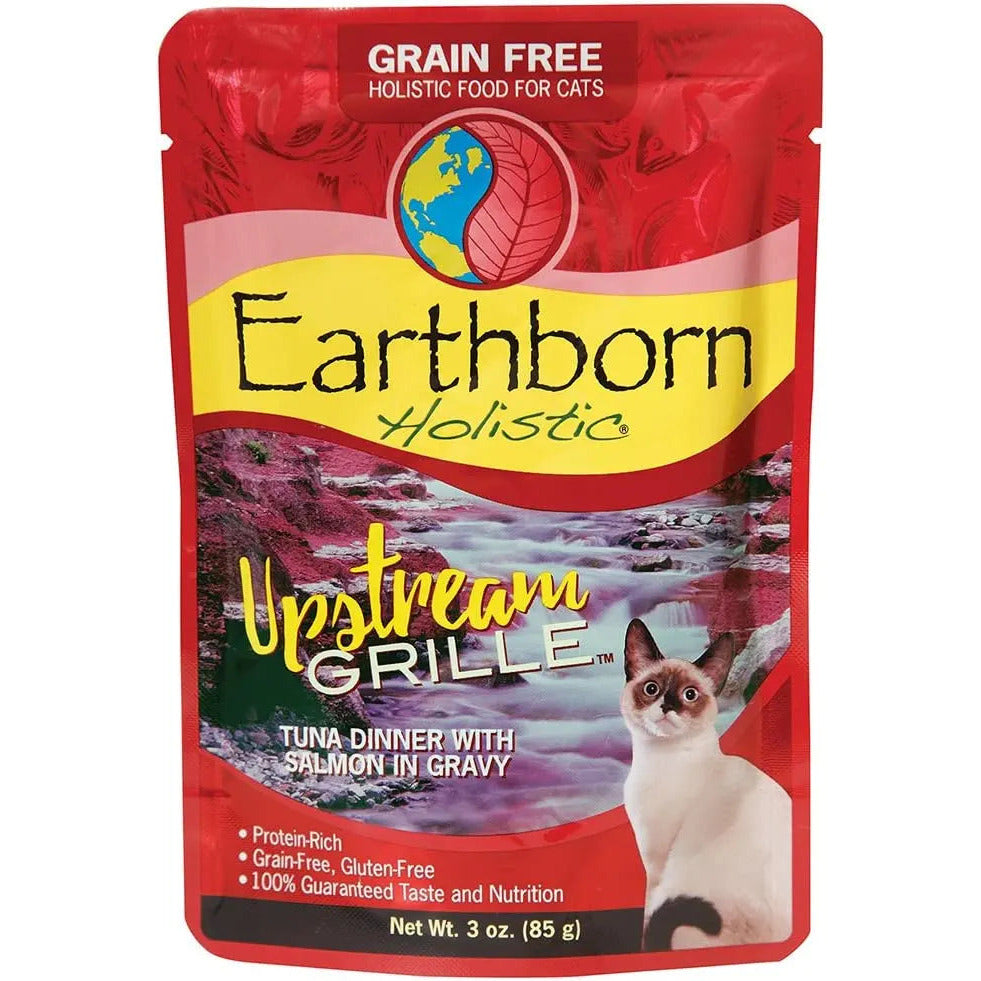 Earthborn Holistic Grain Free Upstream Grill Wet Cat Food 24ea/3 oz Earthborn Holistic