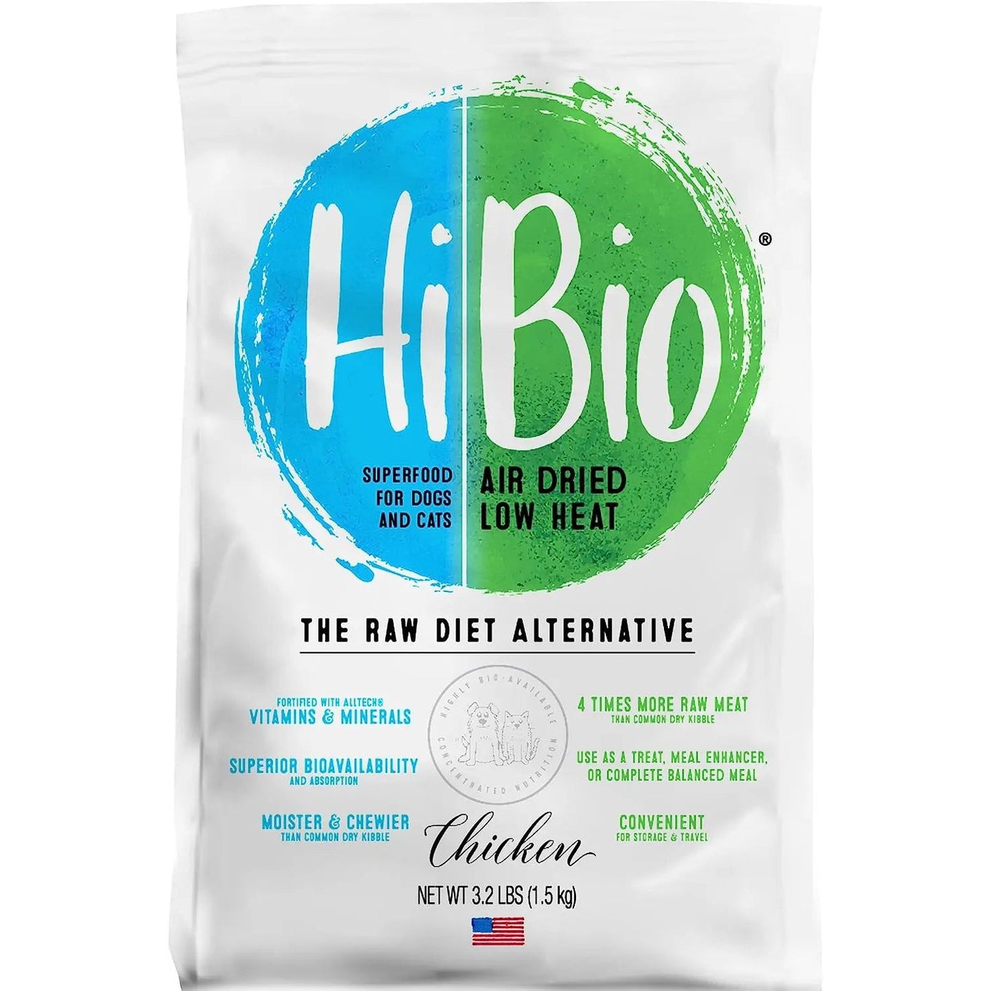 Evangers Hi Bio Chicken Superfood (Semi-Dried) Dog Food Against the Grain