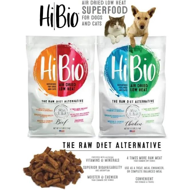 Evangers Hi Bio Chicken Superfood (Semi-Dried) Dog Food Against the Grain