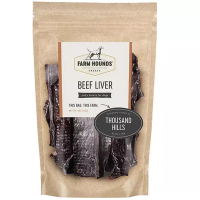 Farm Hounds Natural Dehydrated Beef Liver Treat for Dogs Talis Us