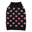 Fashion Pet Contrast Dot Dog Sweater Fashion Pet