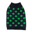 Fashion Pet Contrast Dot Dog Sweater Fashion Pet