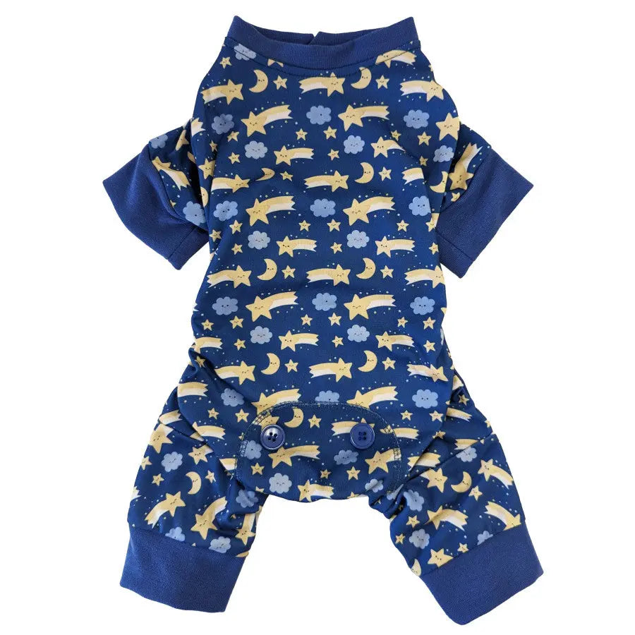 Fashion Pet Moon & Stars Dog Pajamas Fashion Pet