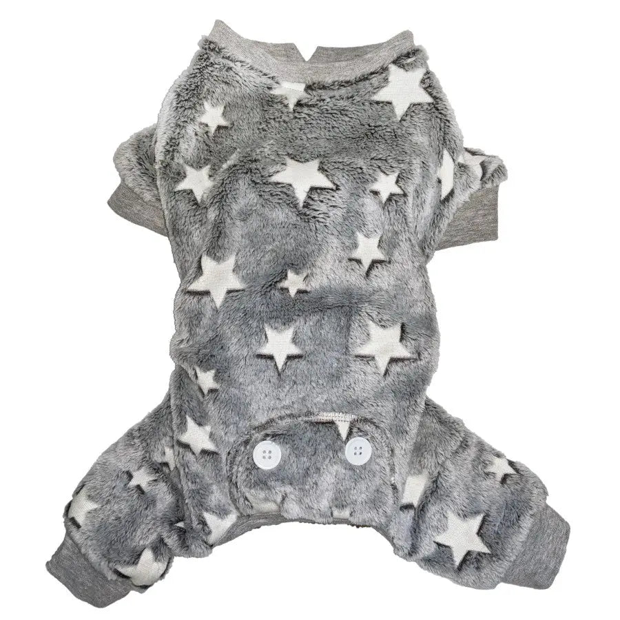 Fashion Pet Shiny Star Dog Pajamas Fashion Pet