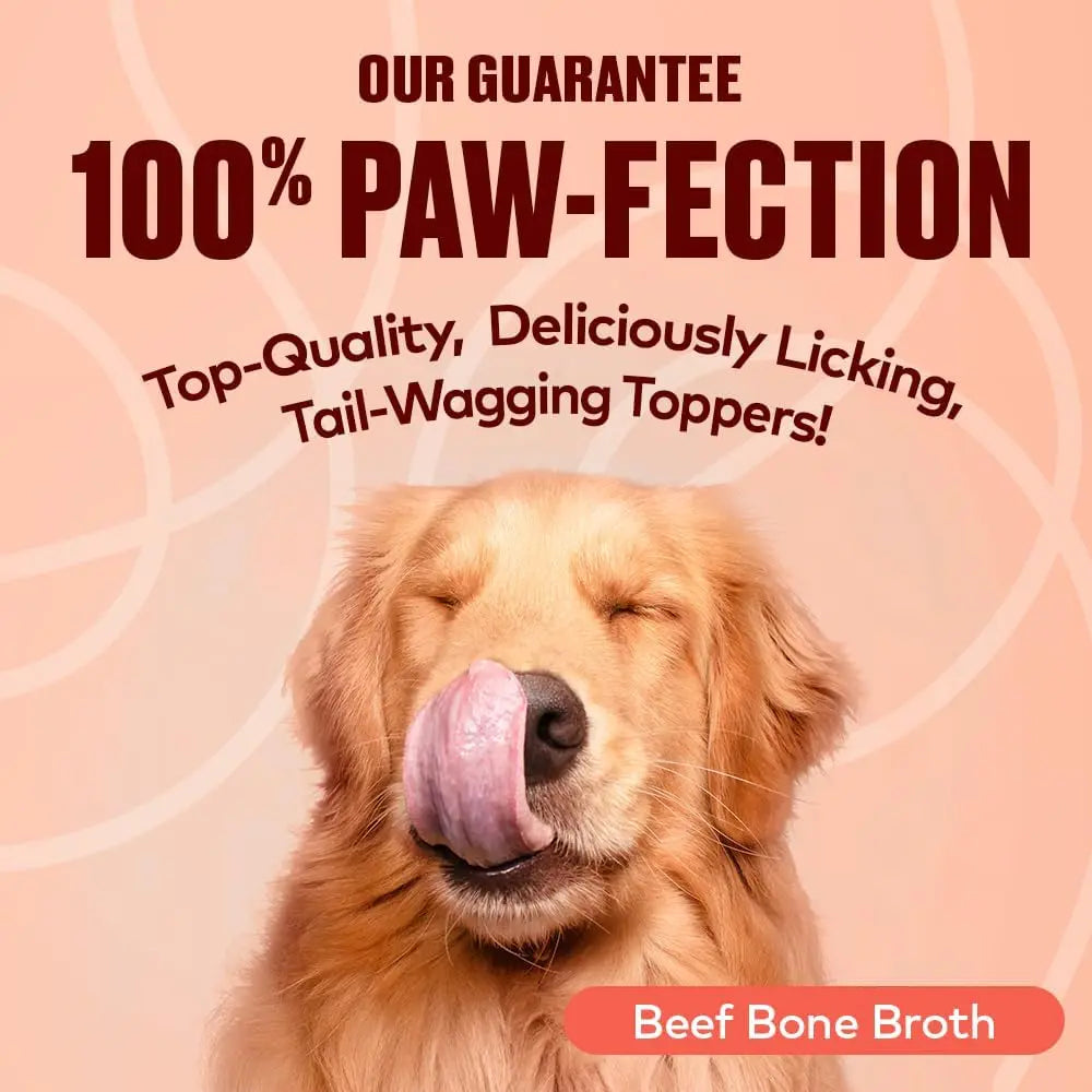 Furvor Beef Bone Broth Healthy Dog Food Topper Furvor