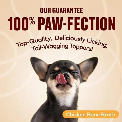 Furvor Chicken Bone Broth Healthy Dog Food Topper Furvor