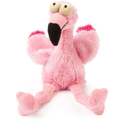 FuzzYard Dog Toy Neighborhood Nasties Little Flo the Flamingo FuzzYard