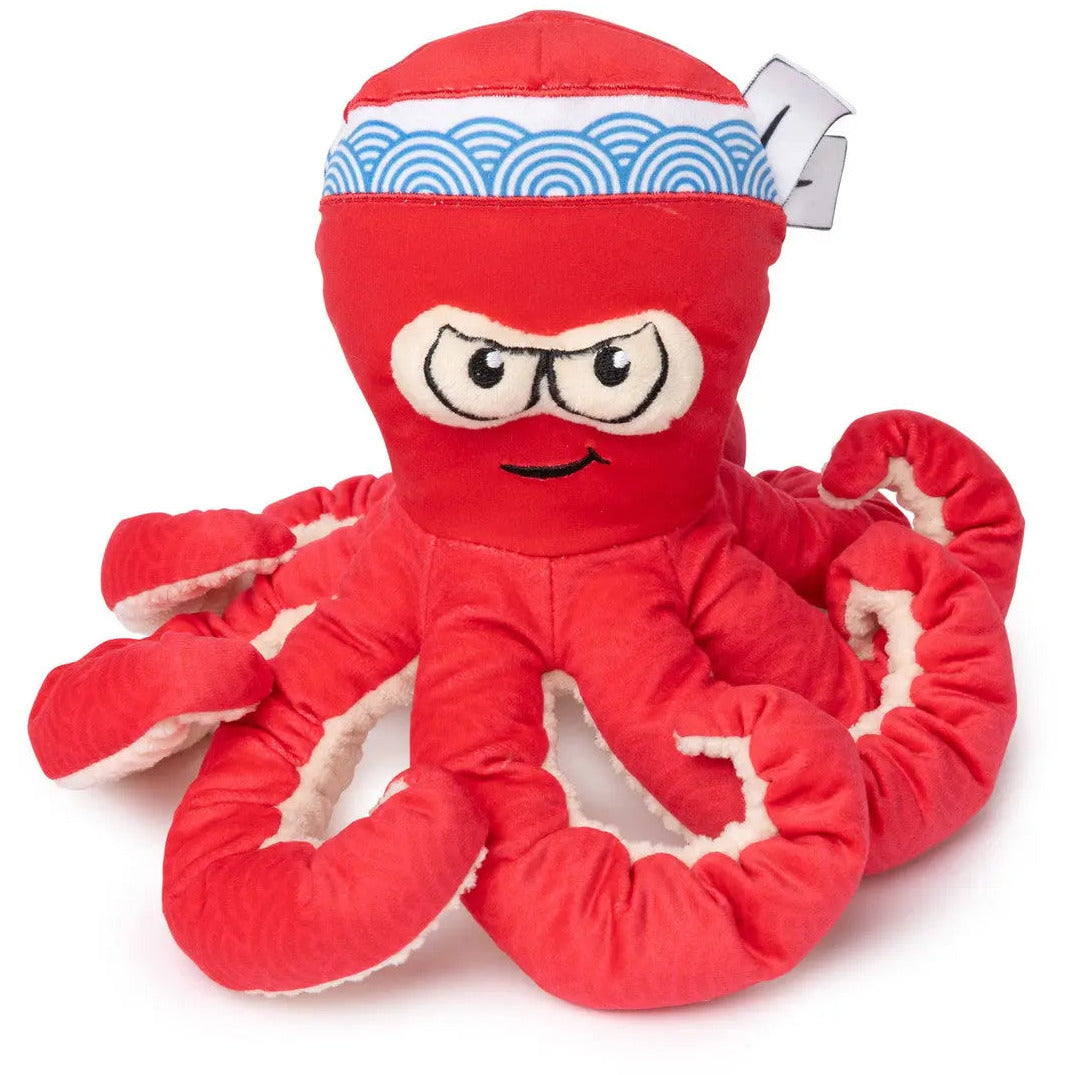 FuzzYard Octo-Posse Plush Dog Toys with Squeaker FuzzYard