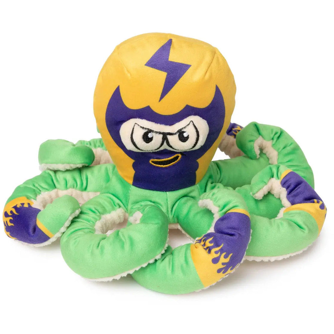 FuzzYard Octo-Posse Plush Dog Toys with Squeaker FuzzYard