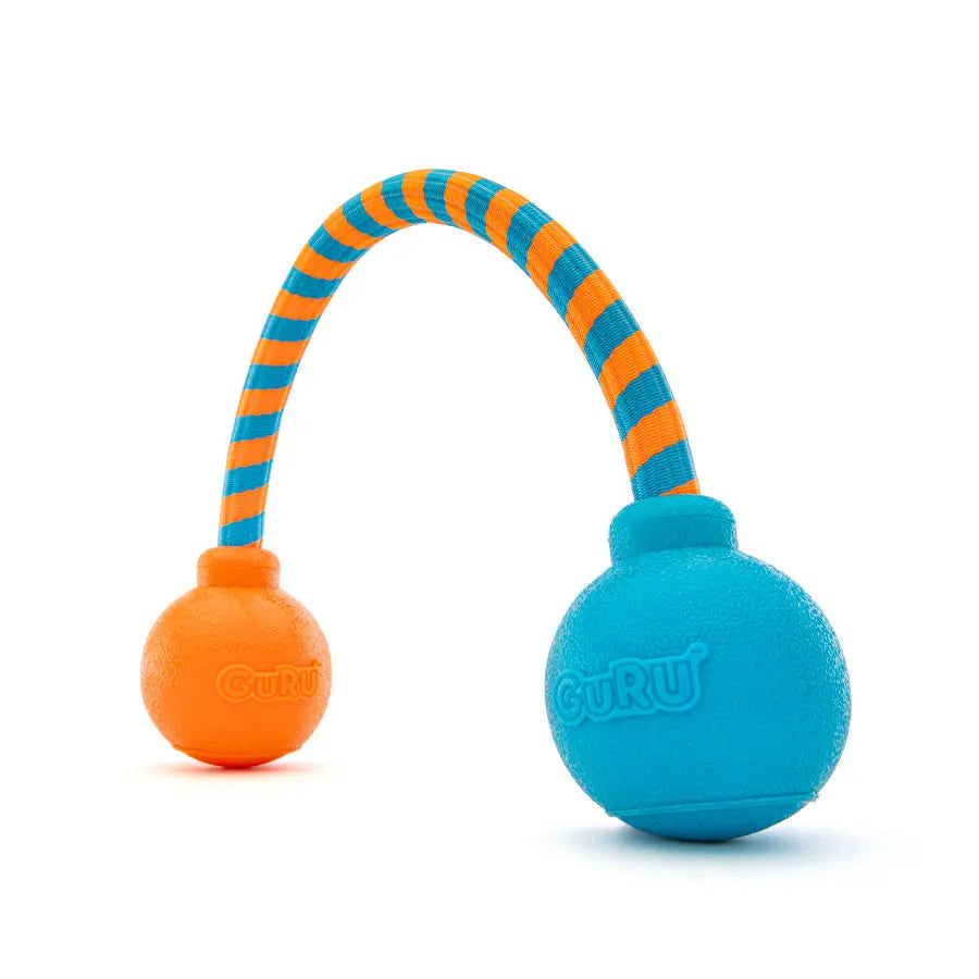 GURU Squeaking Rope Dog Toy GURU