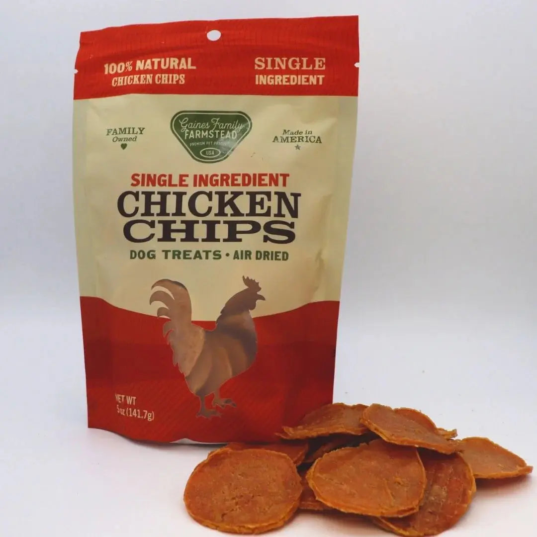 Gaines Family Farmstead Chicken Chips Soft & Chewy Dog Treats 5oz Gaines Family Farmstead