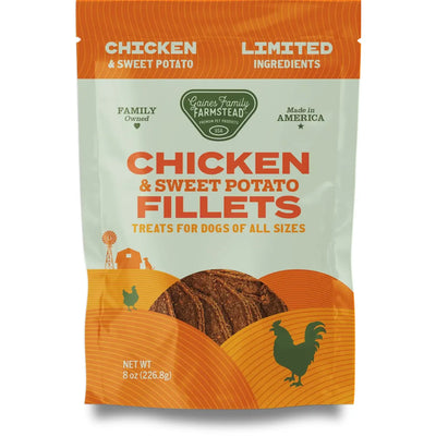 Gaines Family Sweet Potato & Chicken Fillets Dog Treats Gaines Family Farmstead