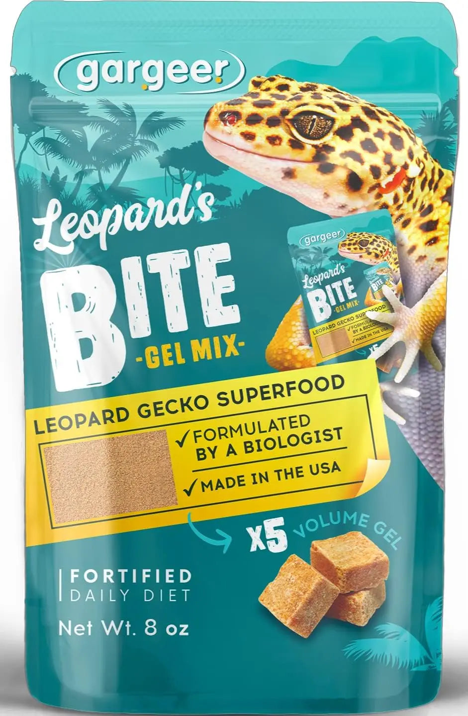 Gargeer Complete Gel Diet Leopard Gecko Food Gargeer