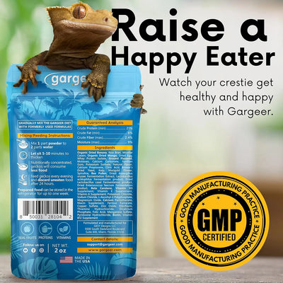 Gargeer Complete Mango Crested Gecko Food Gargeer