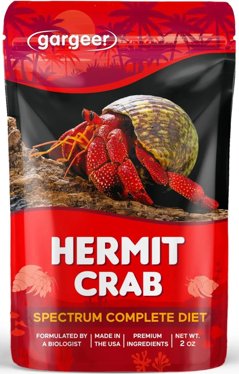 Gargeer Spectrum Complete Hermit Crab Food 2oz Gargeer