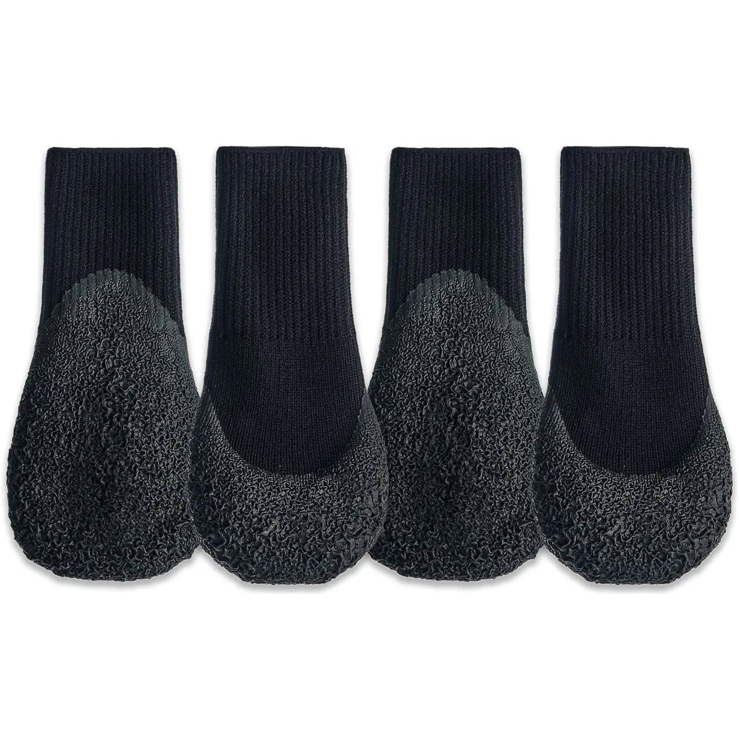 Goo-Eez Lites All Season Dog Boots Black 4pk Goo-Eez