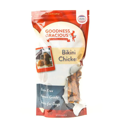 Goodness Gracious Bikini Chicken Dog Treats 8oz Goodness Gracious