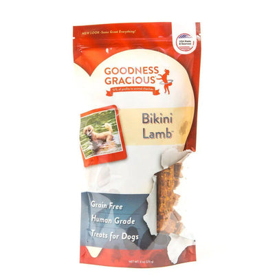 Goodness Gracious Bikini Lamb Dog Treats 6oz Goodness Gracious