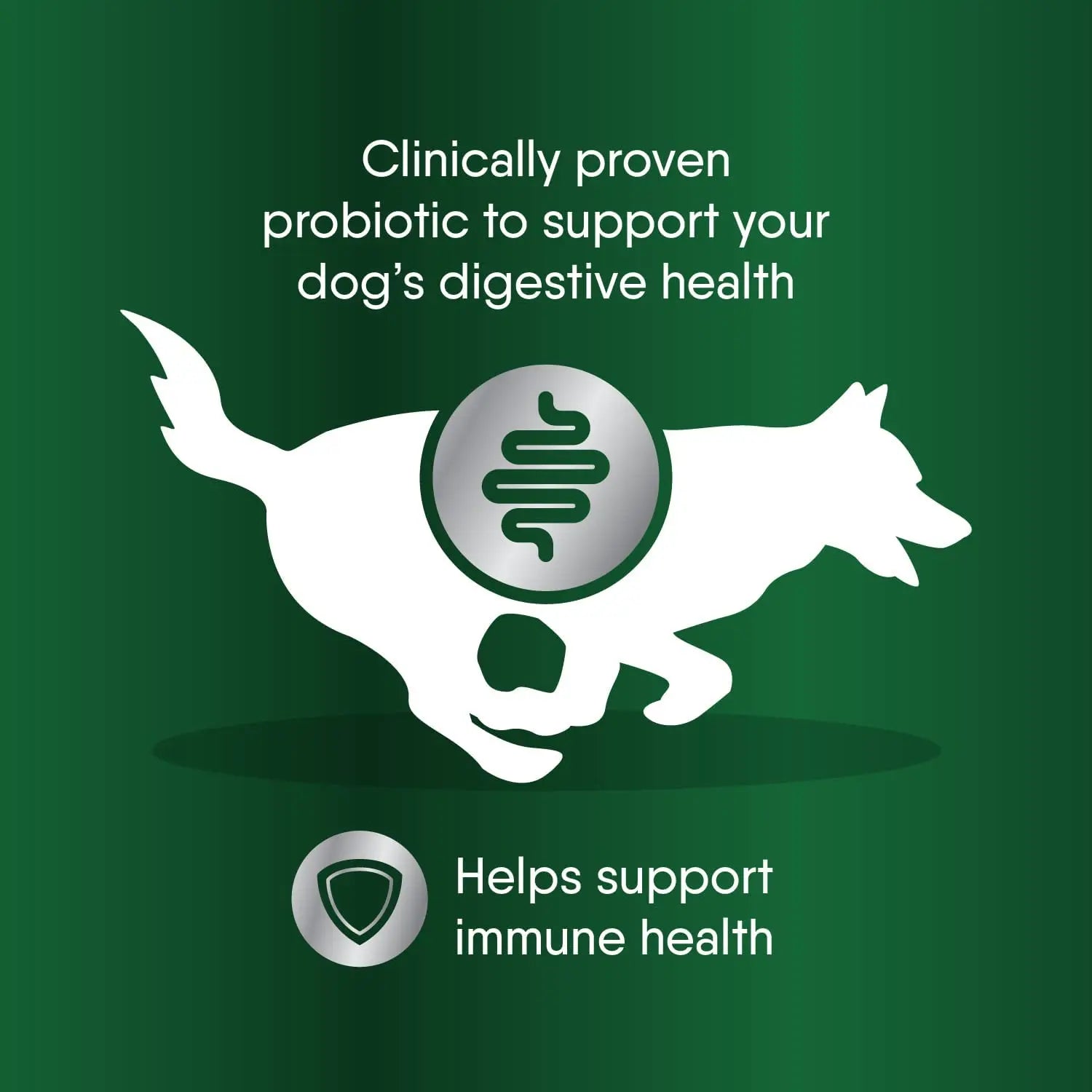 Greenies Digestive Probiotic Clinical Strength Dog Supplement 30 pk Greenies