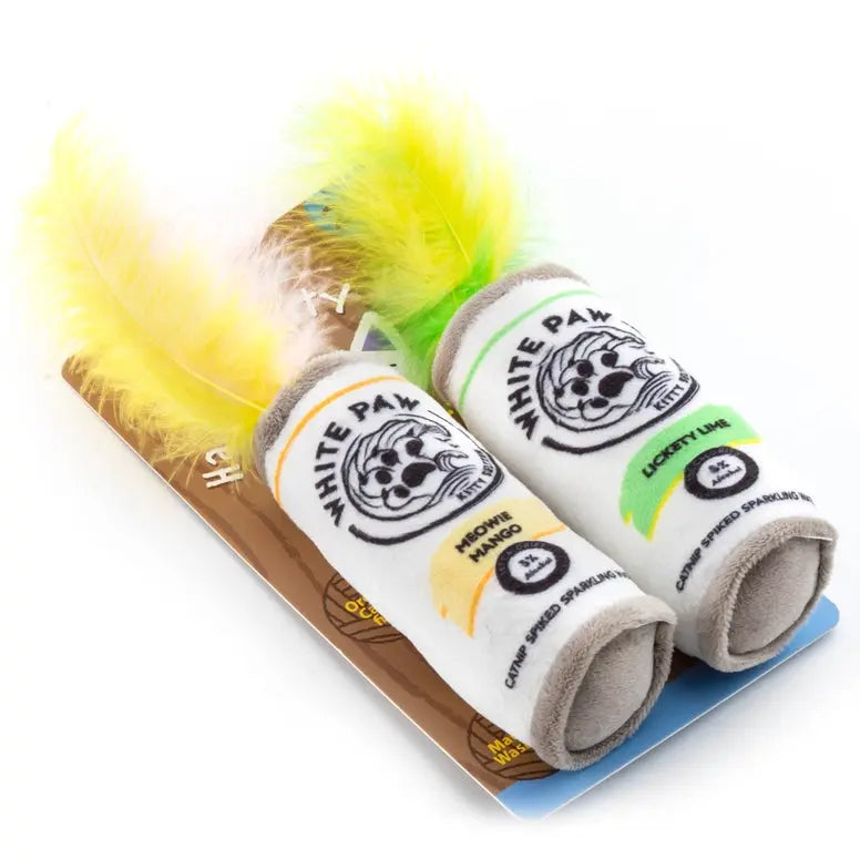 Haute Diggity Dog White Paw Mango & Lime Organic Catnip Toys Haute Diggity Dog