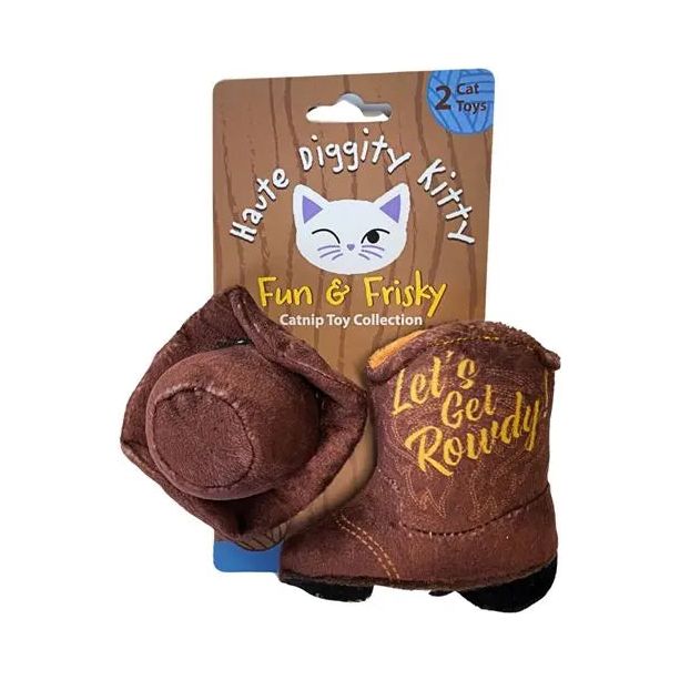 Haute Diggity Kitty Kitty Cowboy Designer Cat Toys Haute Diggity Dog