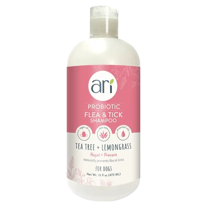 Health Extension ARI Probiotic Flea & Tick Dog Shampoo 16 oz Health Extension