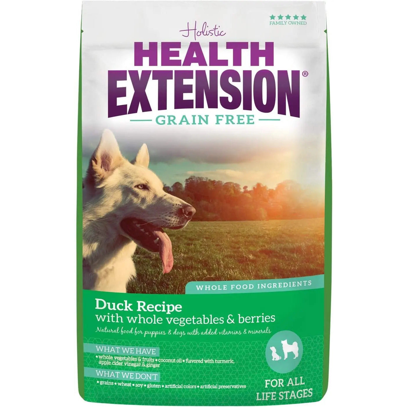 Health Extension Grain Free Duck Dry Dog Food Health Extension