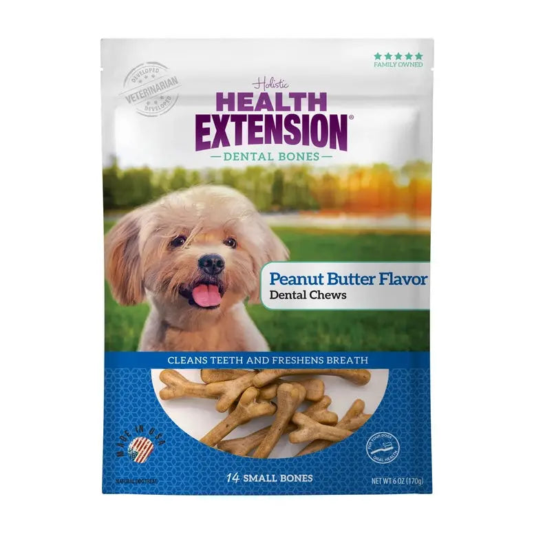 Health Extension Peanut Butter Flavor Dental Bones Health Extension