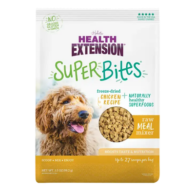 Health Extension SuperBites Freeze Dried Raw Chicken Dog Food Health Extension