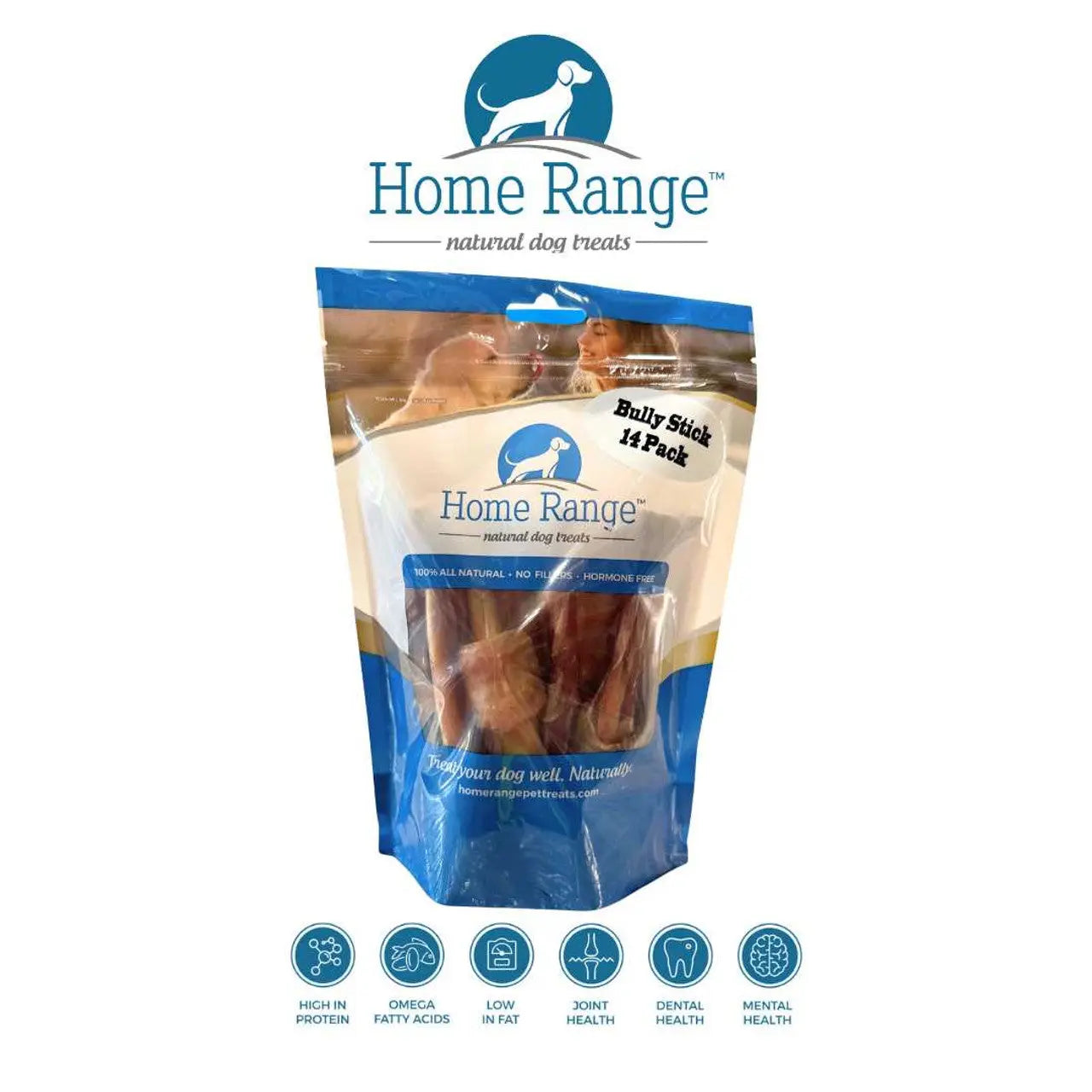 Home Range Bully Stick Ends 14pk Home Range