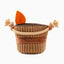 Hugsmart Pet Autumn Tailz Apple Basket Interactive Dog Toy Hugsmart Pet