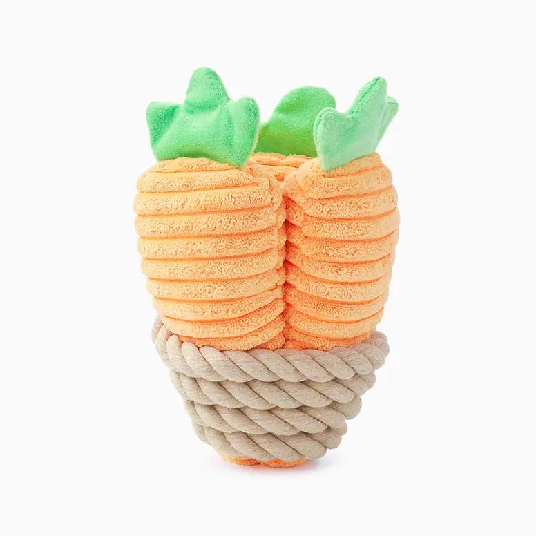 Hugsmart Pet Puppy Garden Carrot Bunch Dog Rope Toy Hugsmart Pet