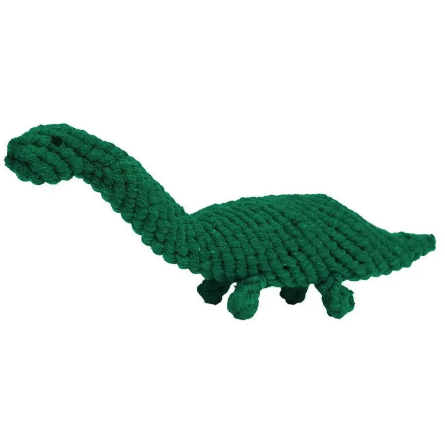 Jax & Bones Brent the Brontosaurus Rope Dog Toy Jax & Bones