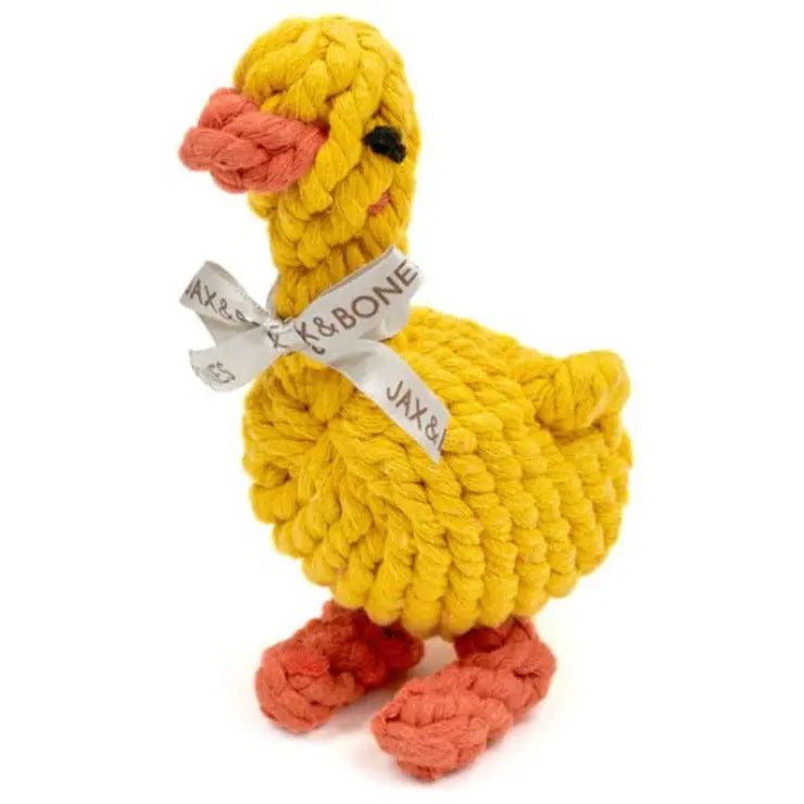 Jax & Bones Daisy the Duck Rope Dog Toy Jax & Bones