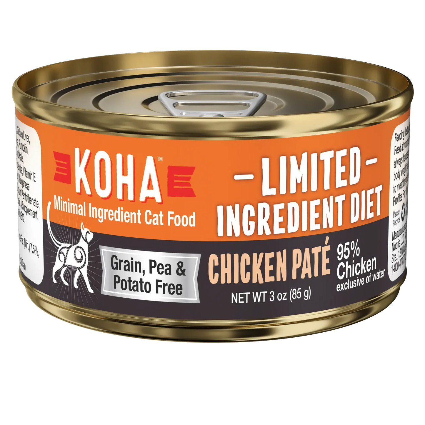 KOHA Limited Ingredient Diet Chicken Pâté Wet Cat Food KOHA