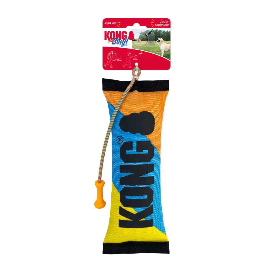 KONG Bunji High-Viz Bumper Dog Toy Assorted Kong