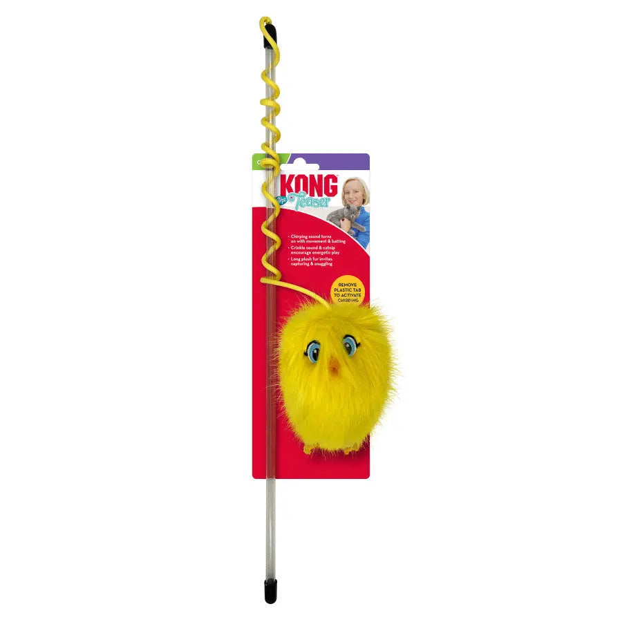 KONG Chirpz Chick Treaser Cat Toy Kong