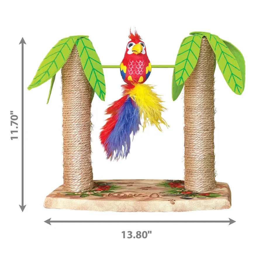 KONG Play Spaces Tiki Twirl Cat Toy Kong