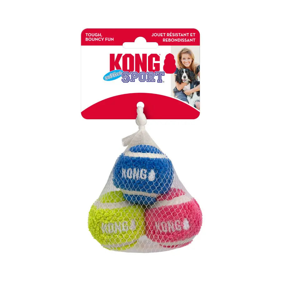 KONG Sport Softies Balls Dog Toy Assorted Kong