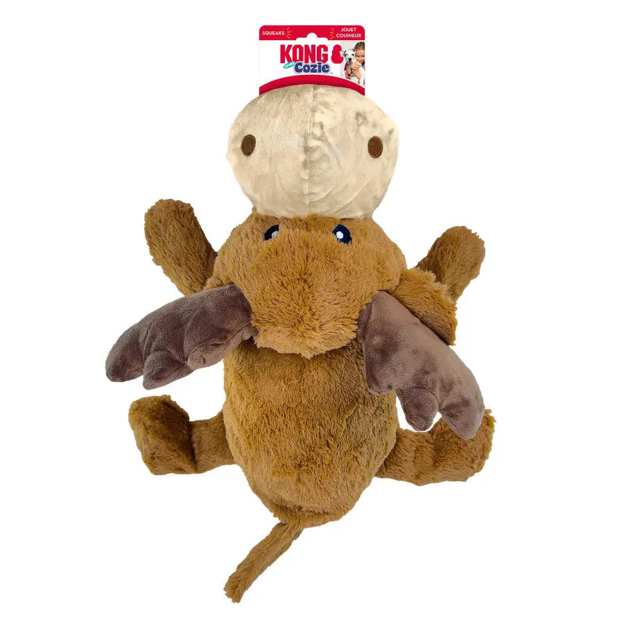 Kong® Cozie™ Marvin Moose Dog Toys Brown Kong®