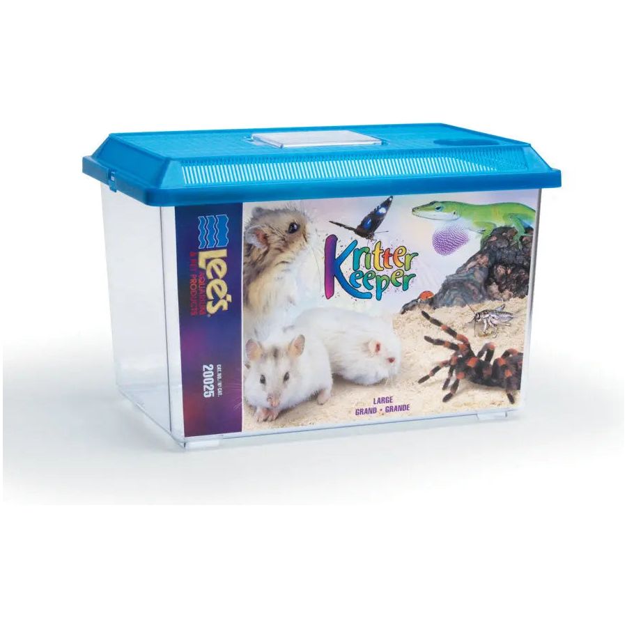 Lees Rectangle Kritter Keeper Small for Small Pets, Reptiles and Insects Lee's®