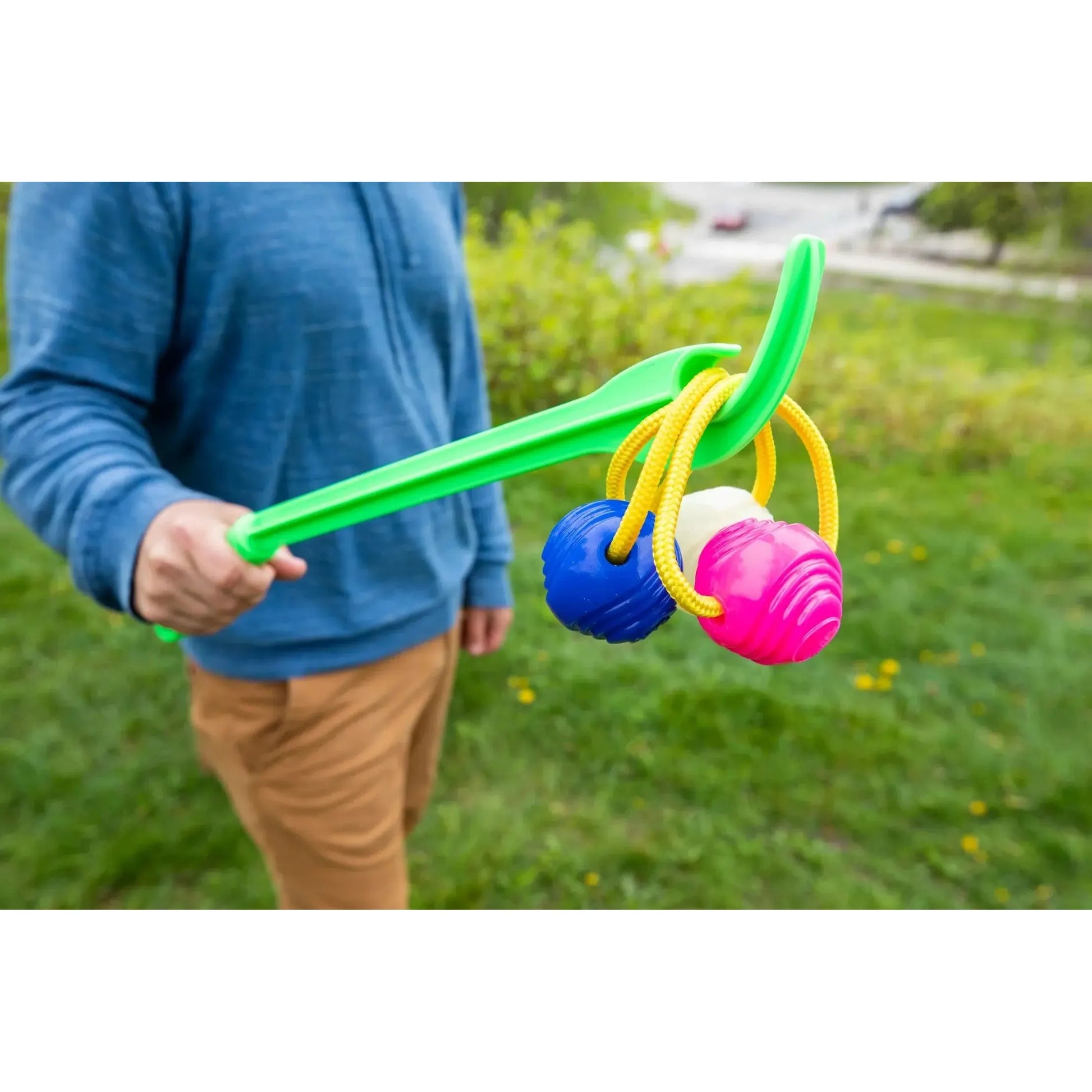 Loop & Launch Single Launchable Small Ball Dog Toy Launcher 2.5" Loop & Launch